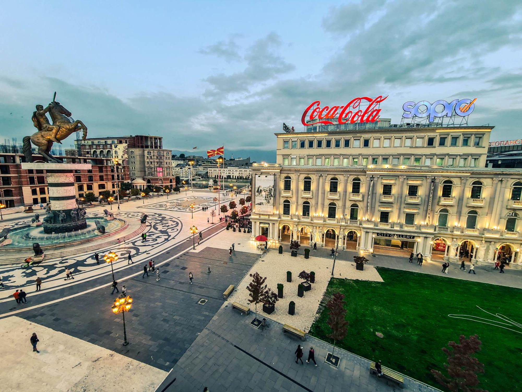 Apartment Skopje Square المظهر الخارجي الصورة