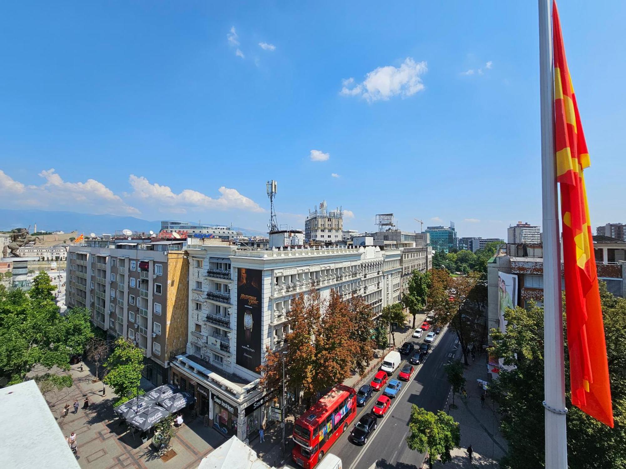 Apartment Skopje Square المظهر الخارجي الصورة